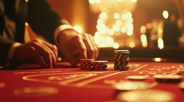 Baccarat table on 99dewa showing Banker, Player, and Tie betting options
